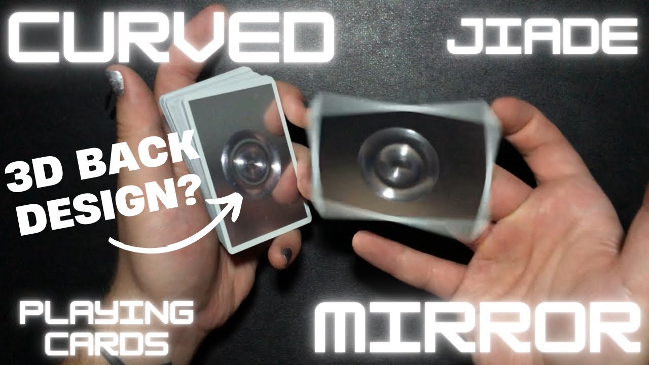 Curved Mirror Playing Cards / カーブ ミラー デック（湾曲 鏡円盤