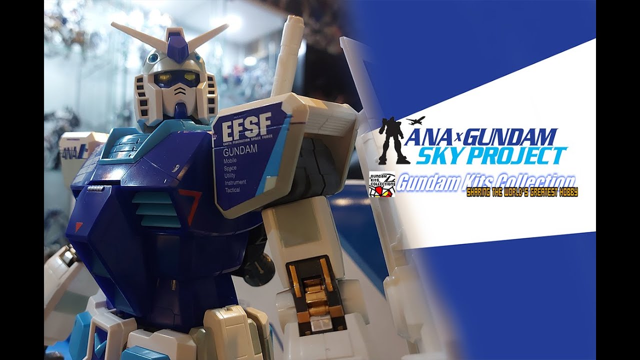 MEGA SIZE 1:48 ANA GUNDAM [Straight build] - YouTube
