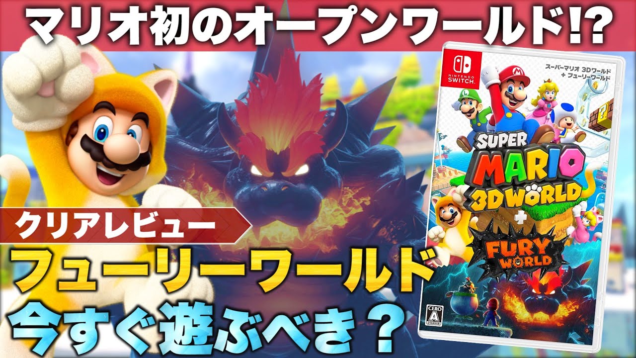 Complete Review] Super Mario 3D World + Bowser's Fury [The latest