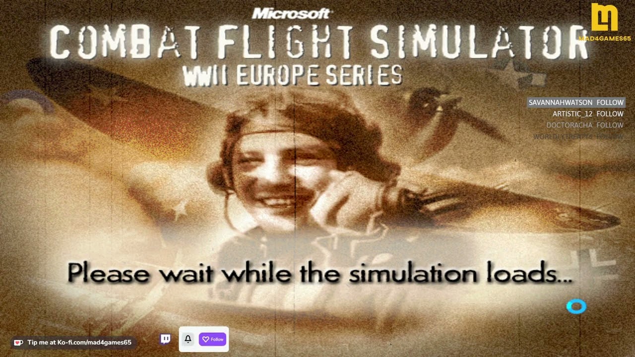 Retro Gaming - Microsoft Combat Flight Simulator - YouTube