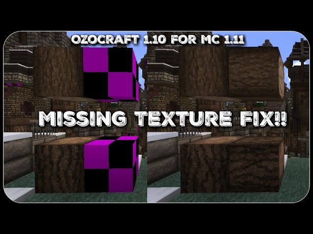 Ozocraft 1.11 Missing Textures Fix - YouTube