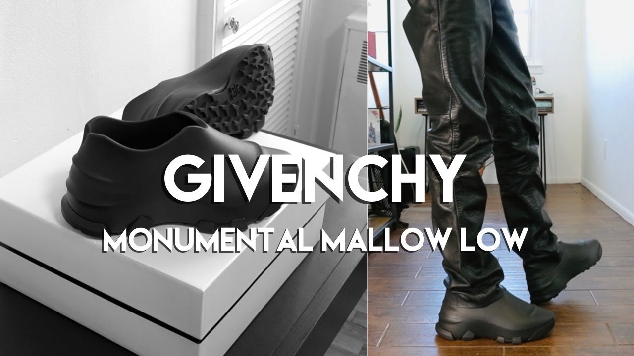 Givenchy Monumental Mallow Low | ON FEET + REVIEW - YouTube