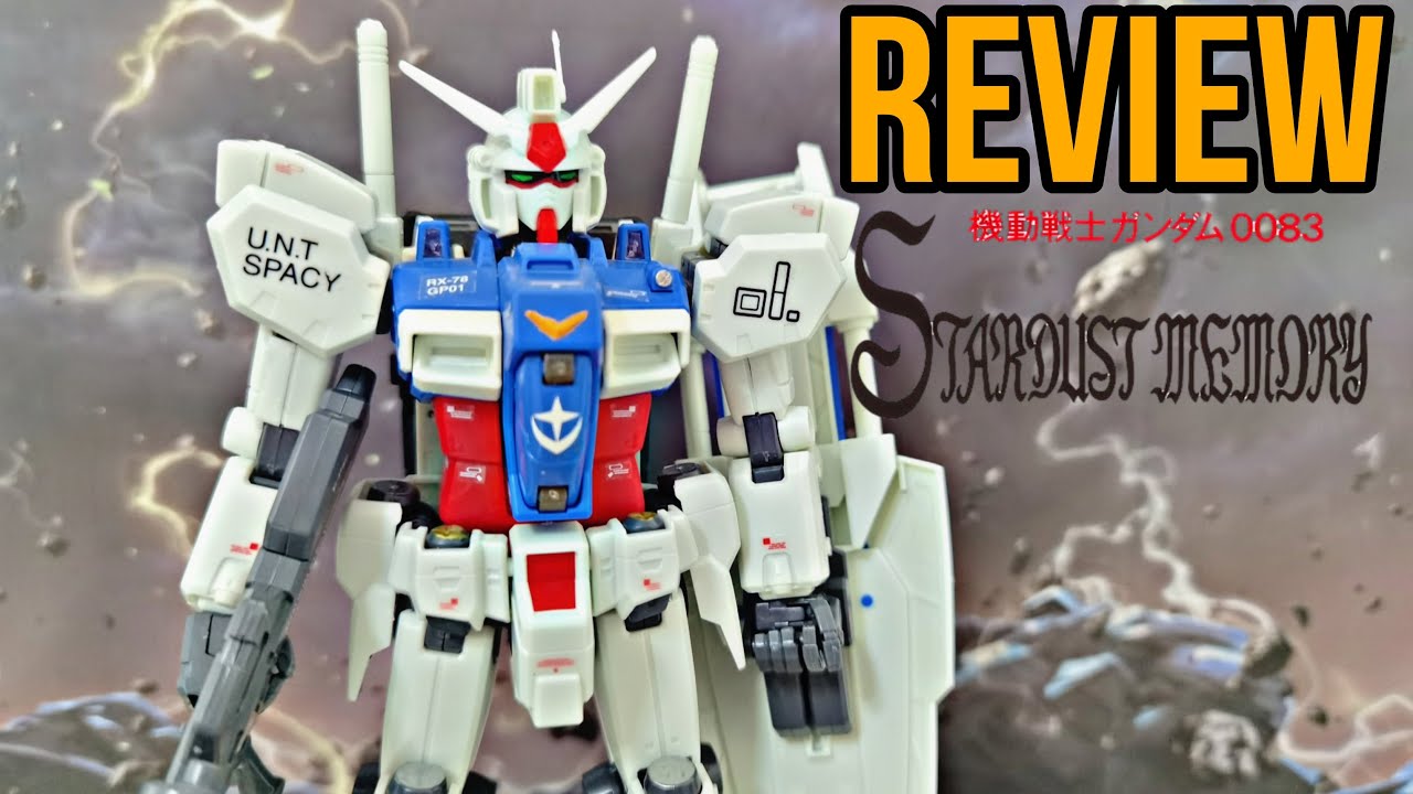 REVIEW] Gundam GP01 ZEPHYRANTHES - Gundam STARDUST MEMORY Model