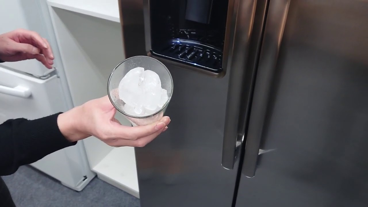 mabe冷凍冷蔵庫 ディスペンサーの使い方 - YouTube