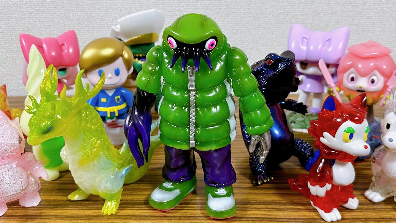 Introducing the art soft vinyl figures I bought in bulk at the