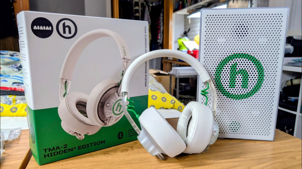 Clear electronics are back! AIAIAI X HDDEN NY UNIT-4 TMA-2