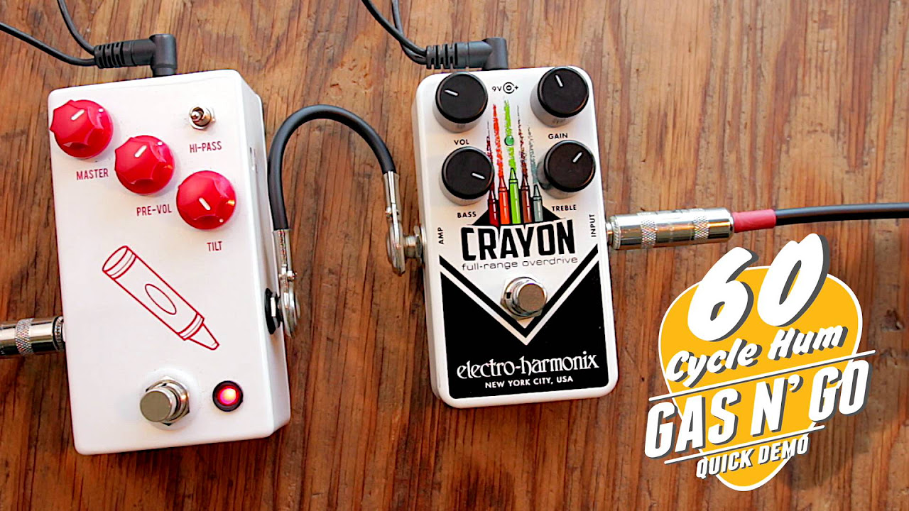 GAS N' GO - JHS Crayon vs. EHX Crayon - YouTube