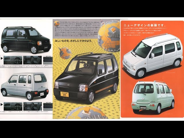 1993・1995・1997初代CT21・CV21・CT51・CV51ワゴンR（前期・中期