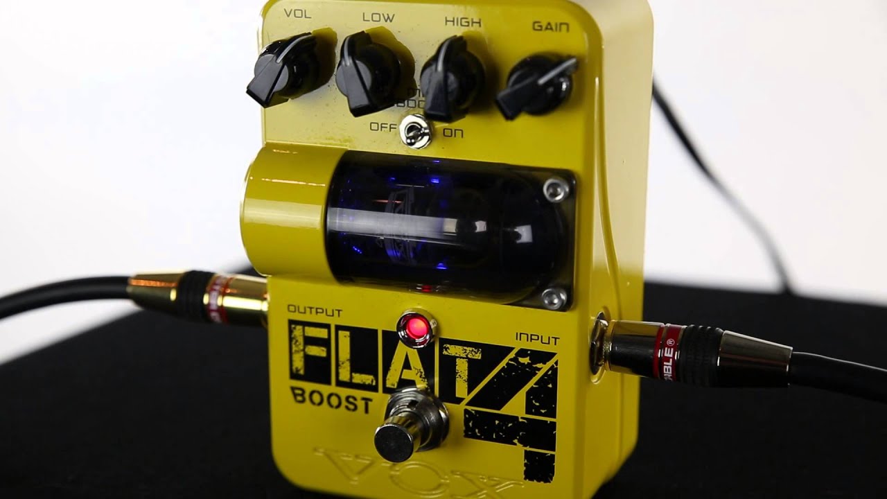 VOX In The Studio: Freddy DeMarco demos the Flat 4 Boost Pedal