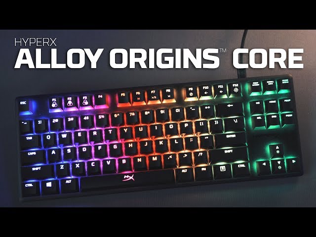 RGBテンキーレスメカニカルゲーミングキーボード - HyperX Alloy