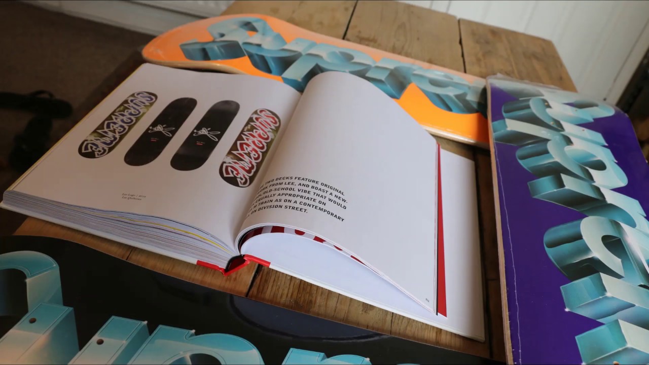 Art on Deck - book by Byron Hawes (Supreme Skateboards) - YouTube