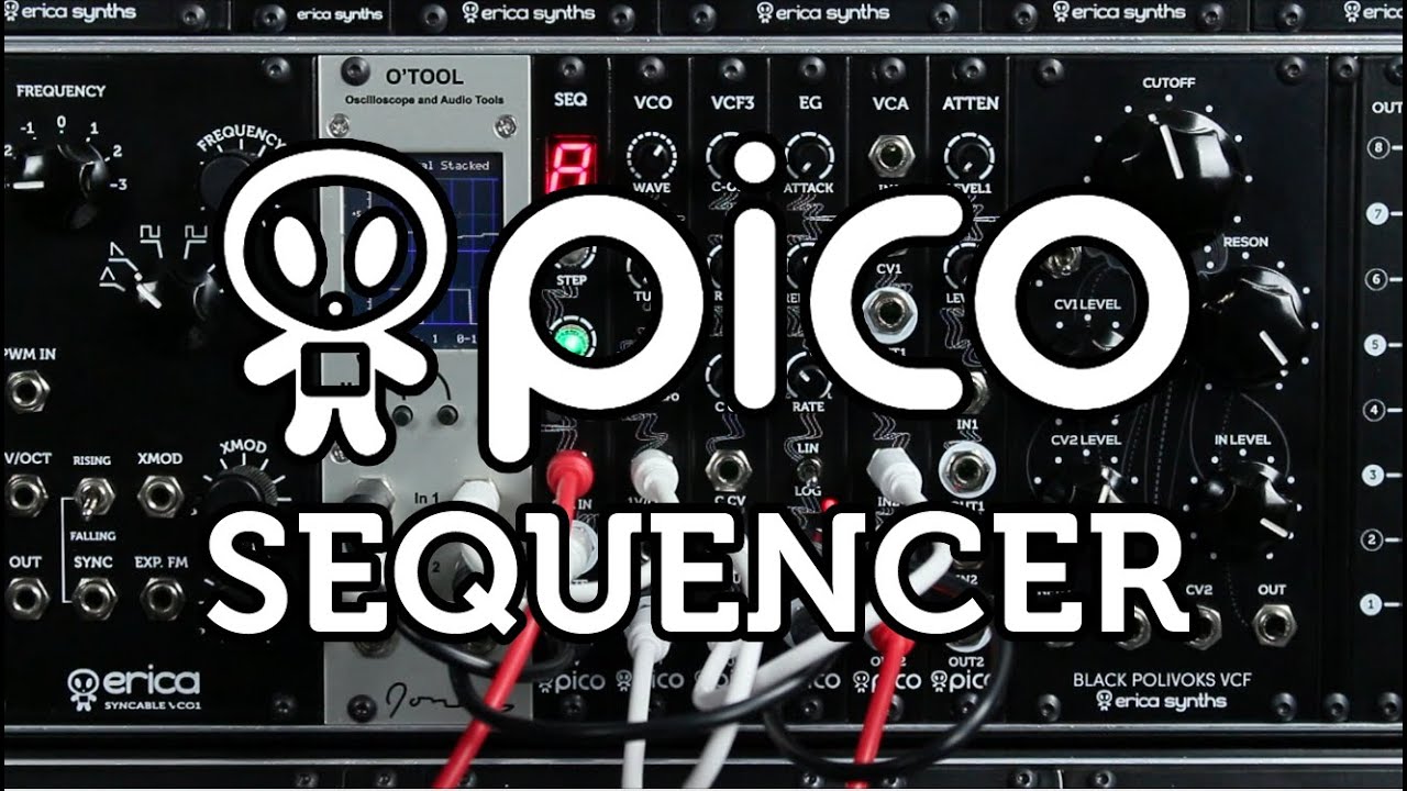 Erica Synths PICO Sequencer demo - YouTube