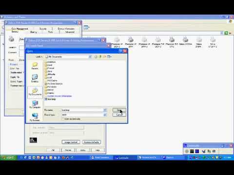 Zebra ZXP Series 8 Card Printer - Setting Up UV Ribbon - YouTube