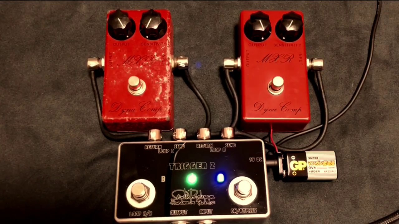 ヴィンテージ 「MXR Dyna Comp」1973年製（プロトタイプ！）と1976年製