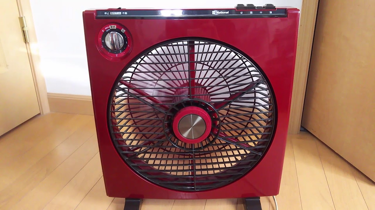 ナショナル扇風機 F-J301A - YouTube
