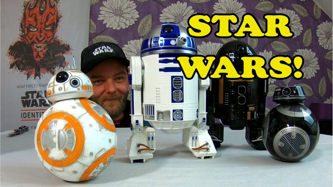 Unboxing Star Wars Droids! Sphero! BB-8! R2-D2! BB-9E! R2-Q5