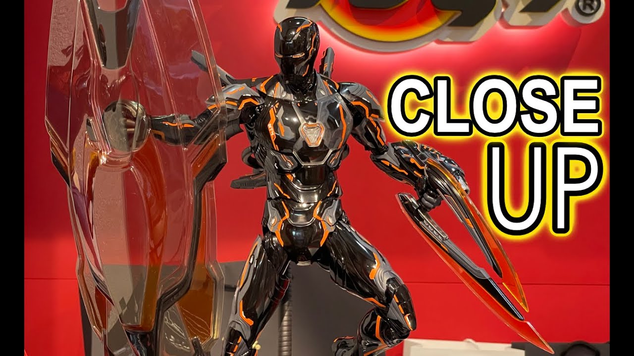 Hot Toys Exclusive Iron man Neon Tech 4.0 Mark 50 Figure