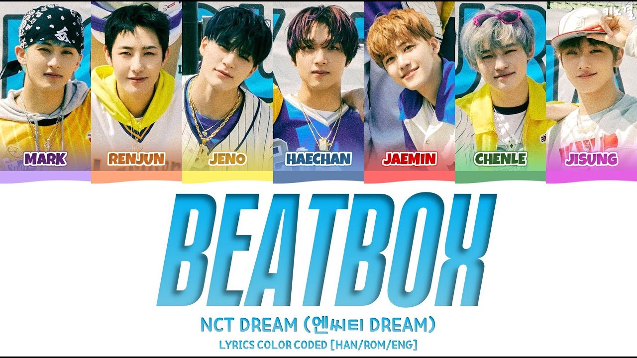 NCT DREAM (시티 드림 ) - 'BEATBOX' LYRICS COLOR CODED [HAN/ROM/ENG