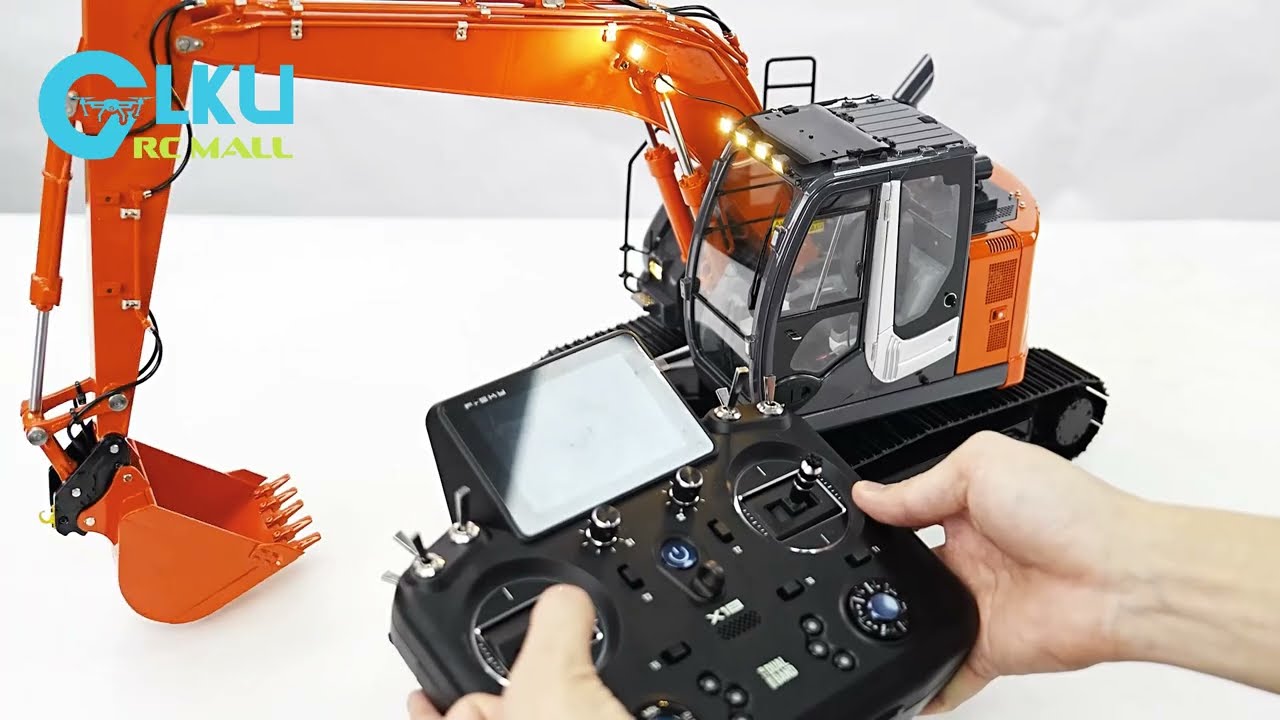 1/14 Super Frog Hitachi ZX 135US bronze entry-level 2-section arm