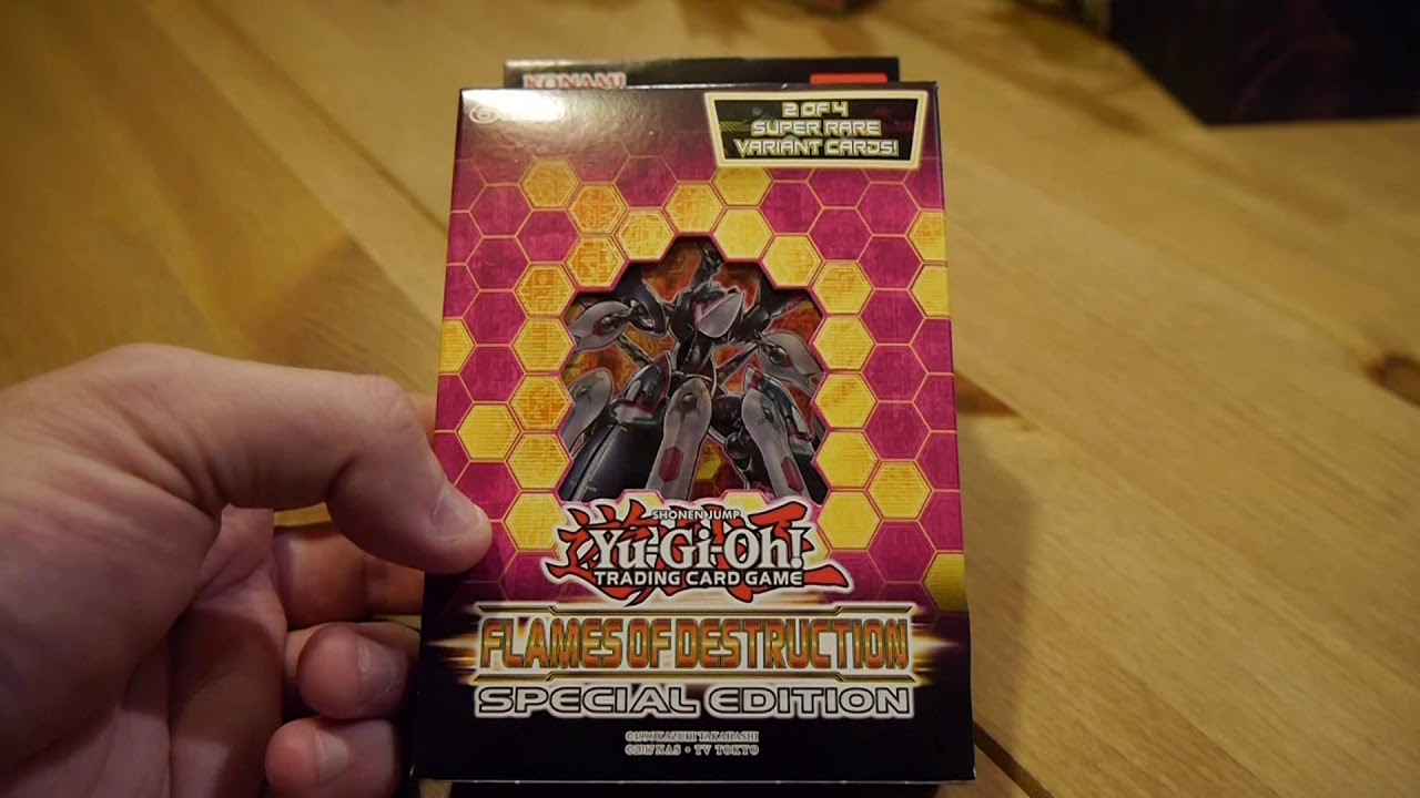 Yu-Gi-Oh! Flames of Destruction Special Edition First Look - YouTube