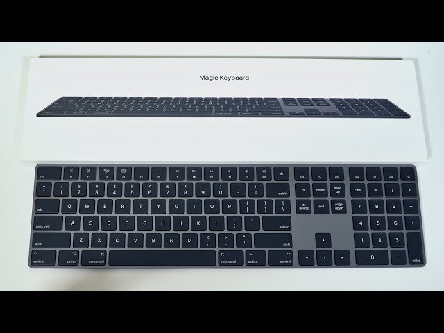 Apple Magic Keyboard Space Gray: Unboxing & Hands On! - YouTube