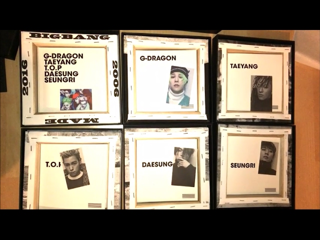 UNBOXING : BIGBANG MADE THE FULL ALBUM (ALL VERSIONS) - YouTube