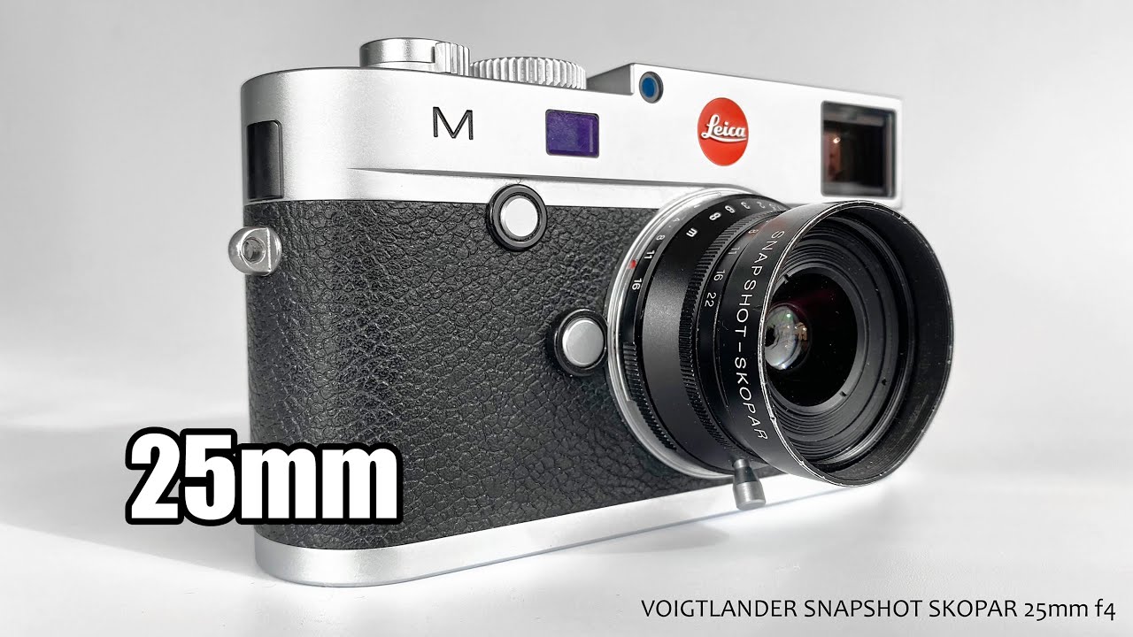 🔴 SUPERIOR Lens Design To Leica | Voigtlander SnapShot Skopar