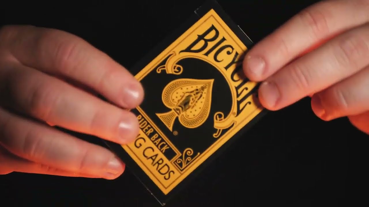 Bicycle Reverse (Yellow) Playing Cards – Bold Design, Endless