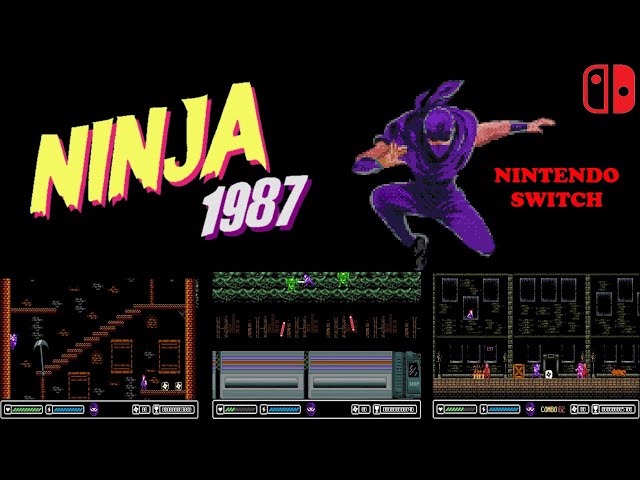 Ninja 1987 - Nintendo Switch gameplay release - a dive back - YouTube