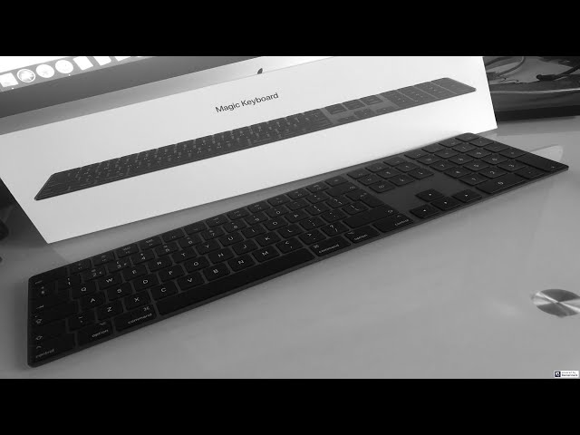 Quick Unboxing and Set Up Magic Keyboard with Numeric Keypad Space