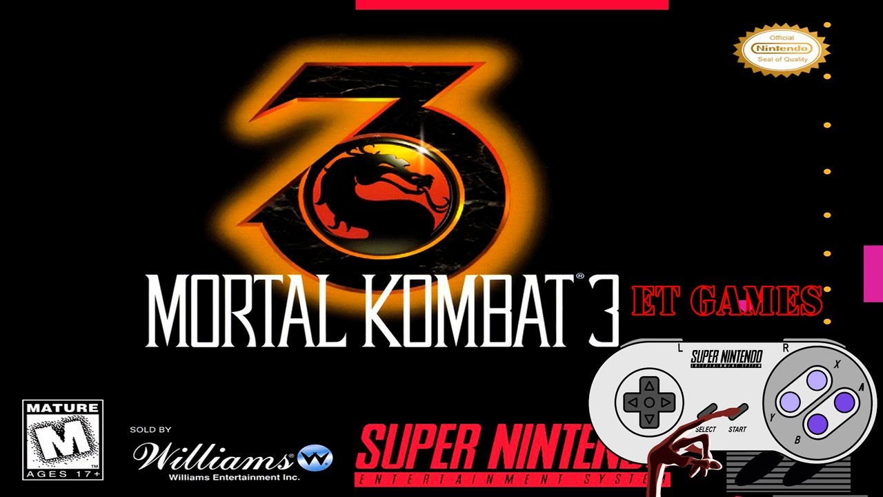 Mortal Kombat 3 - SNES - Moves, Fatalities and Codes - YouTube