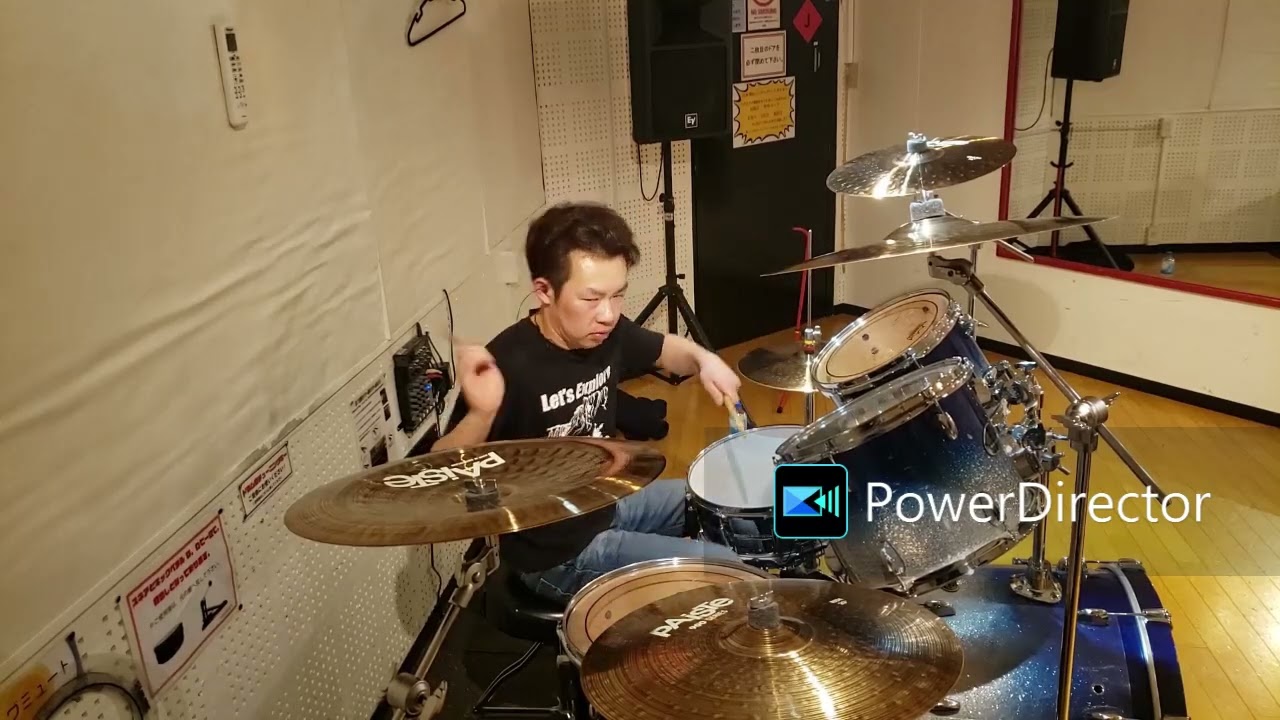 REBECCA (it's just a) SMILE (1986年) ドラムカバー - YouTube