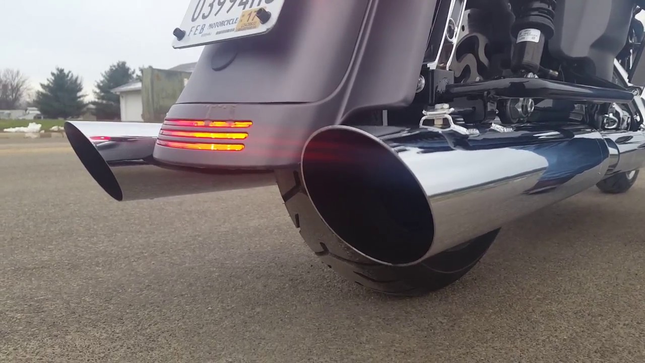 クロームワークス□4.5インチ スリップオンマフラー エッジチップ