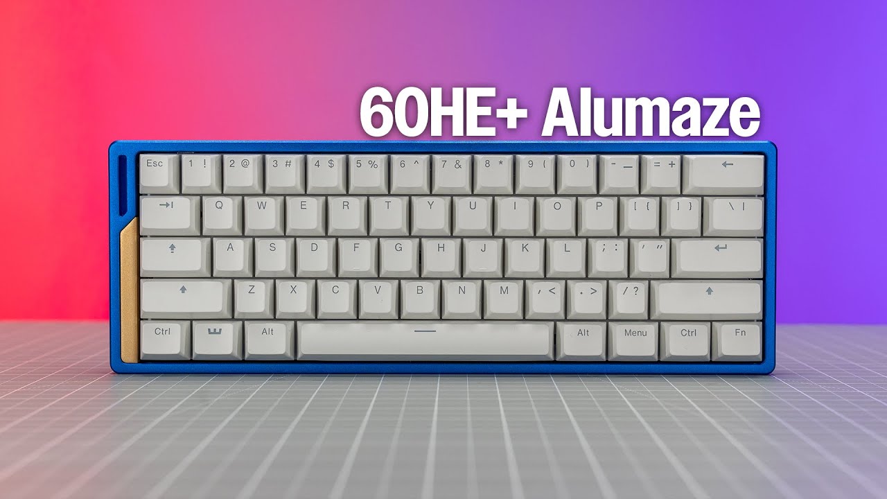 Wooting 60HE+ Alumaze - Still a Top Option? - YouTube