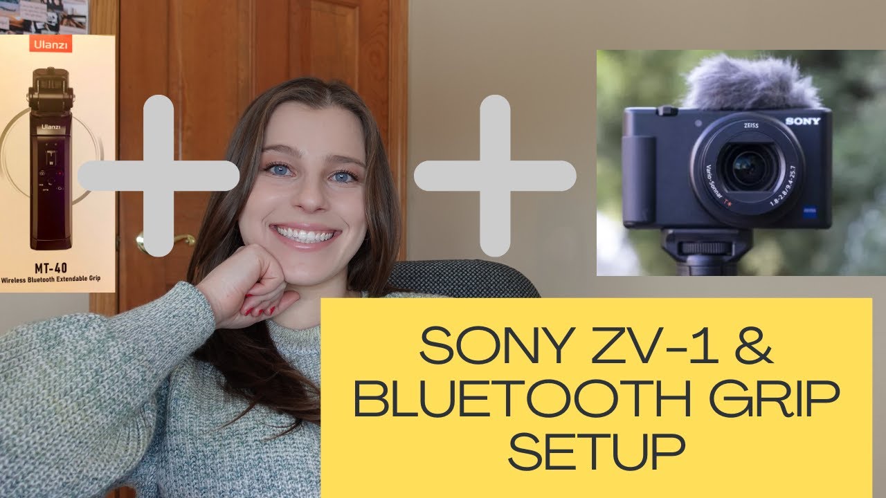 How To Set UP Ulanzi MT-40 Wireless Bluetooth Grip with Sony ZV-1