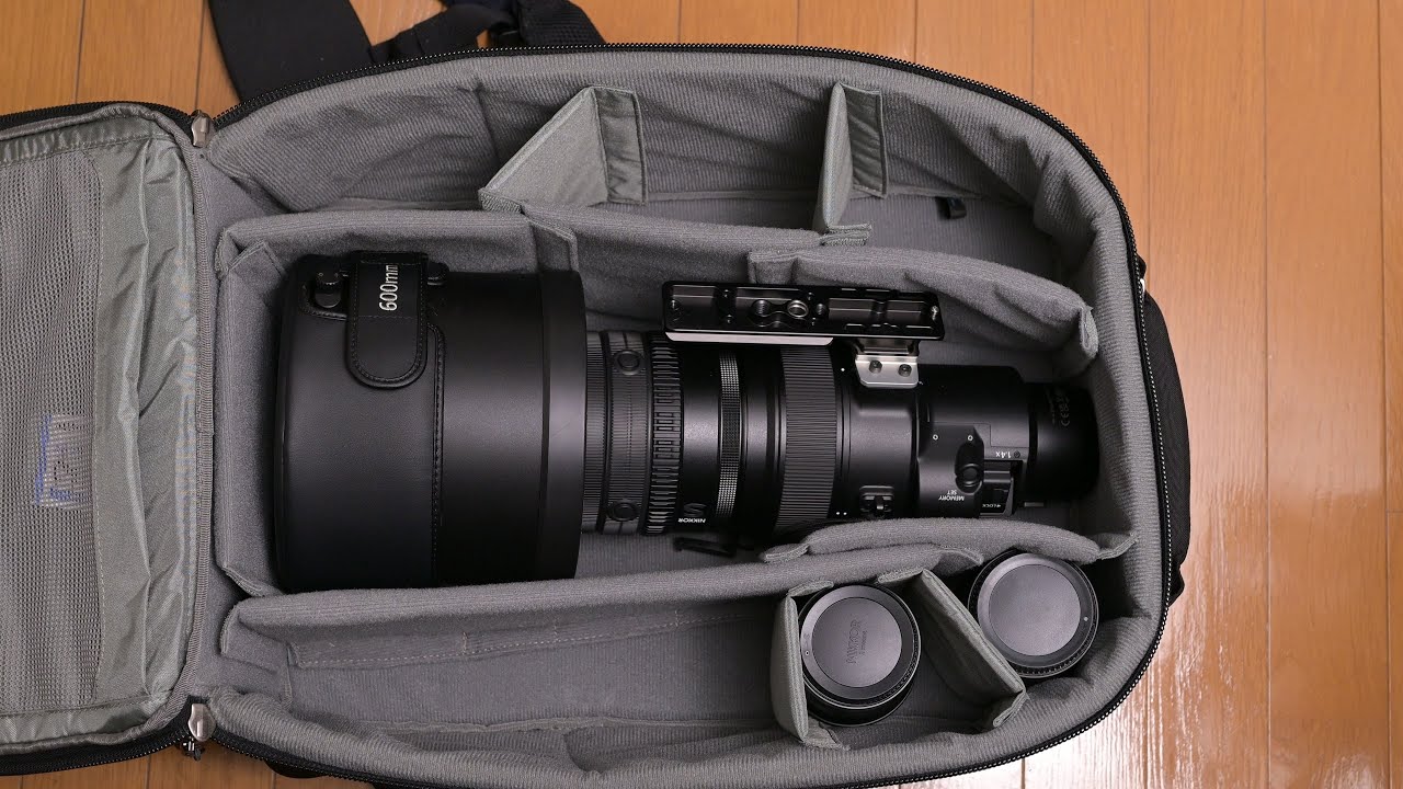 超望遠レンズを運ぶバッグパック｜thinkTANK Airport Accelerator