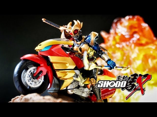 簡単に変形！ マシントルネイダー【SHODO-X】仮面ライダー6 レビュー中