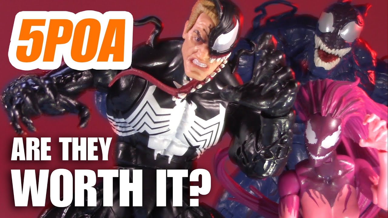 VENOM 3 PACK! Amazon Exclusive Marvel Legends Spider-Man Symbiote