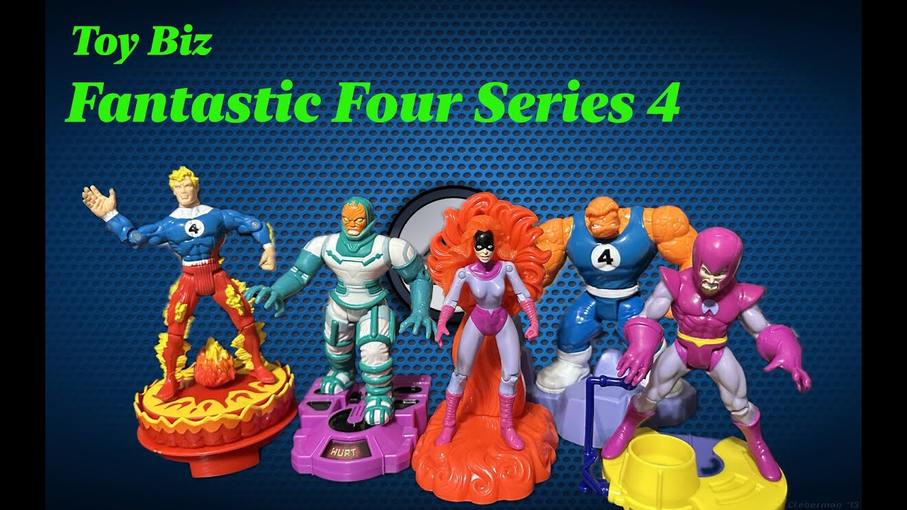Toy Biz Fantastic Four Series Four Review - YouTube