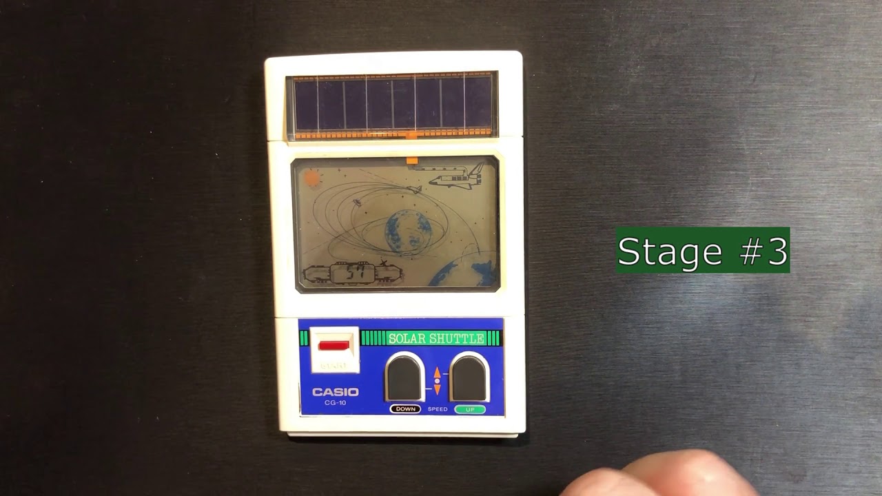Playing Casio Solar Shuttle - CG-10 | Casio.ledudu.com - YouTube