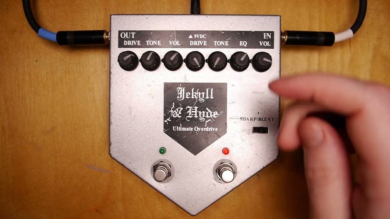 1990's Visual Sound Jekyll & Hyde Ultimate Overdrive V1 Guitar