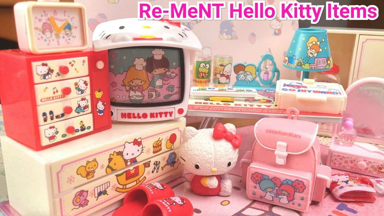 Re-Ment Sanrio Hello Kitty Items Set リーメント サンリオ