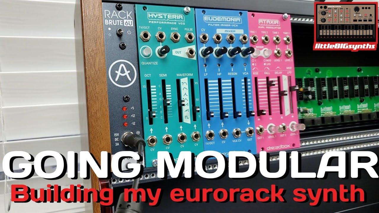 Modular Synth Build | Getting started w/ the Arturia Rackbrute 6U