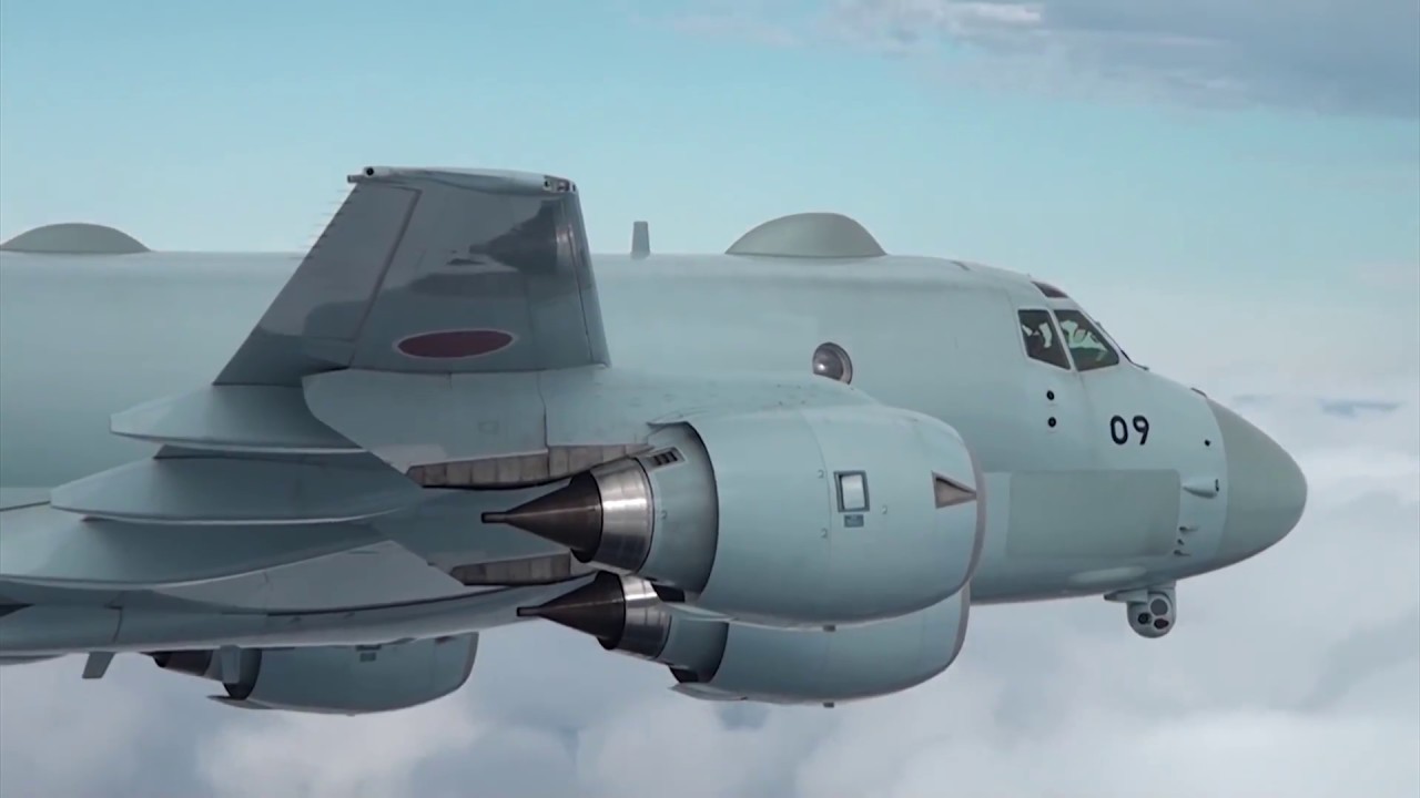 週刊海自TV：装備品】哨戒機「P－1」 - YouTube