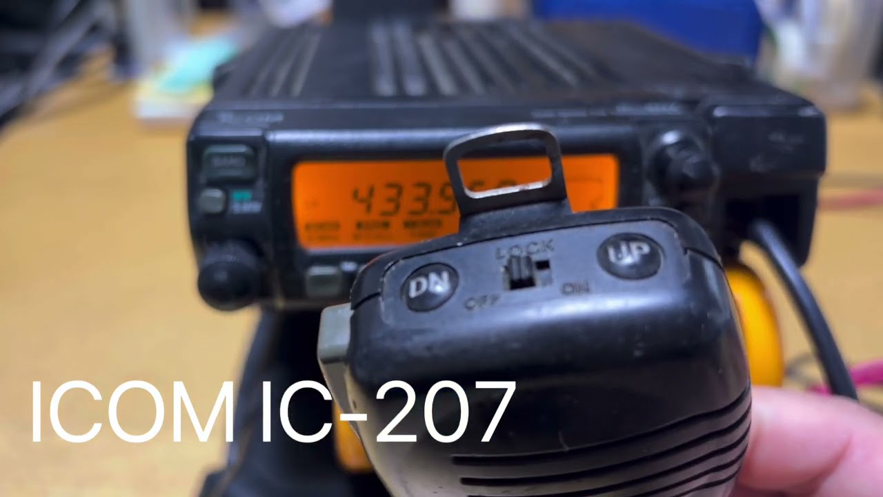 ICOM IC-207 #amateurradio - YouTube
