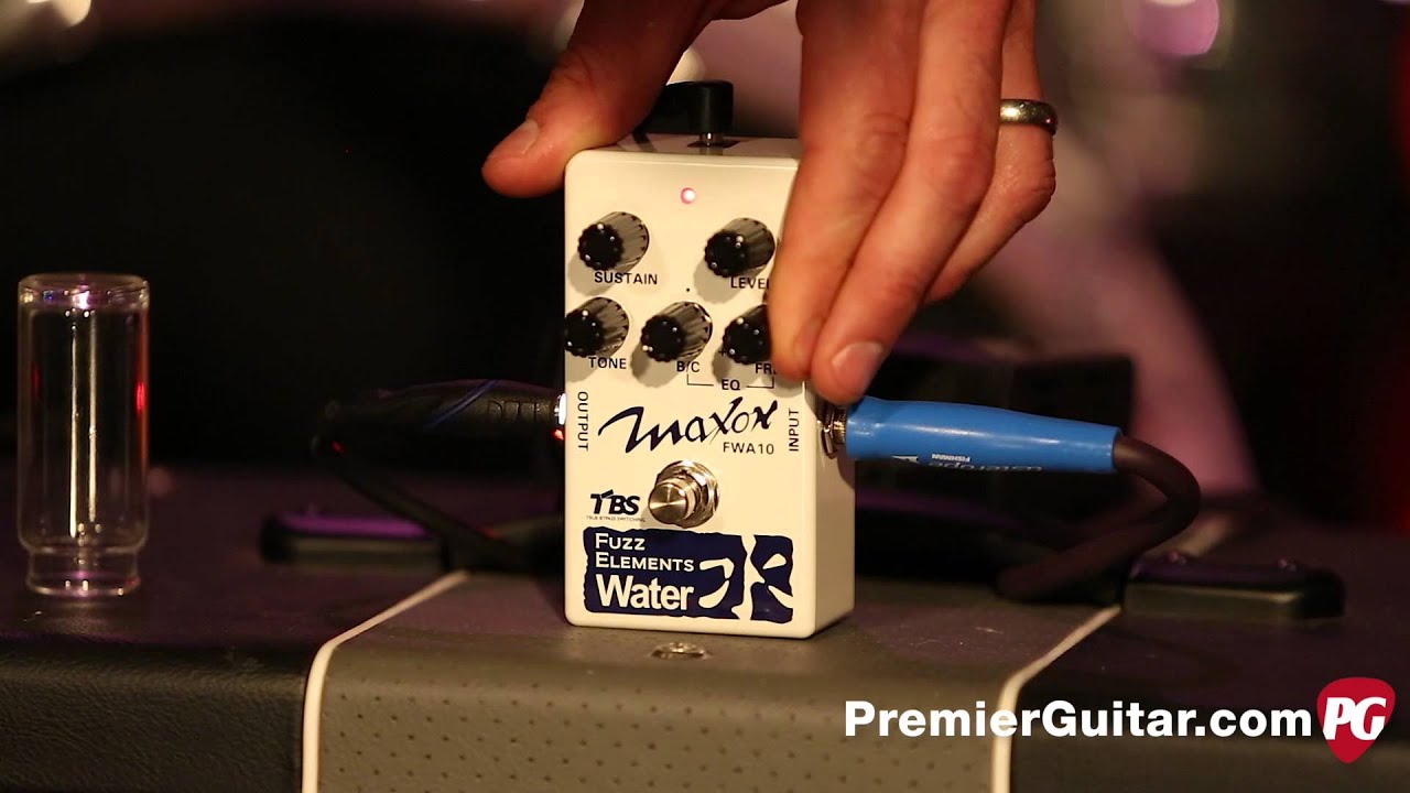 Review Demo - Maxon Fuzz Elements Water - YouTube