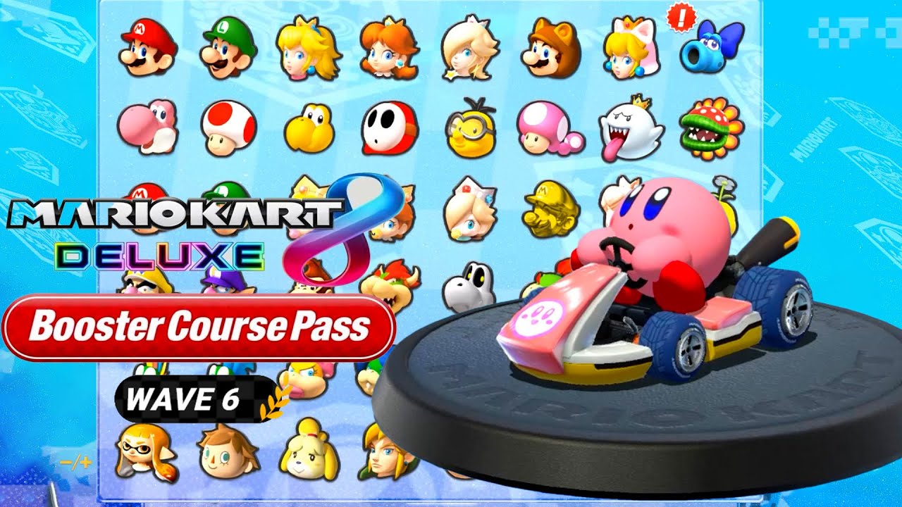 マリオカート8 デラックス wave 6 星のカービィシリーズ レーシング