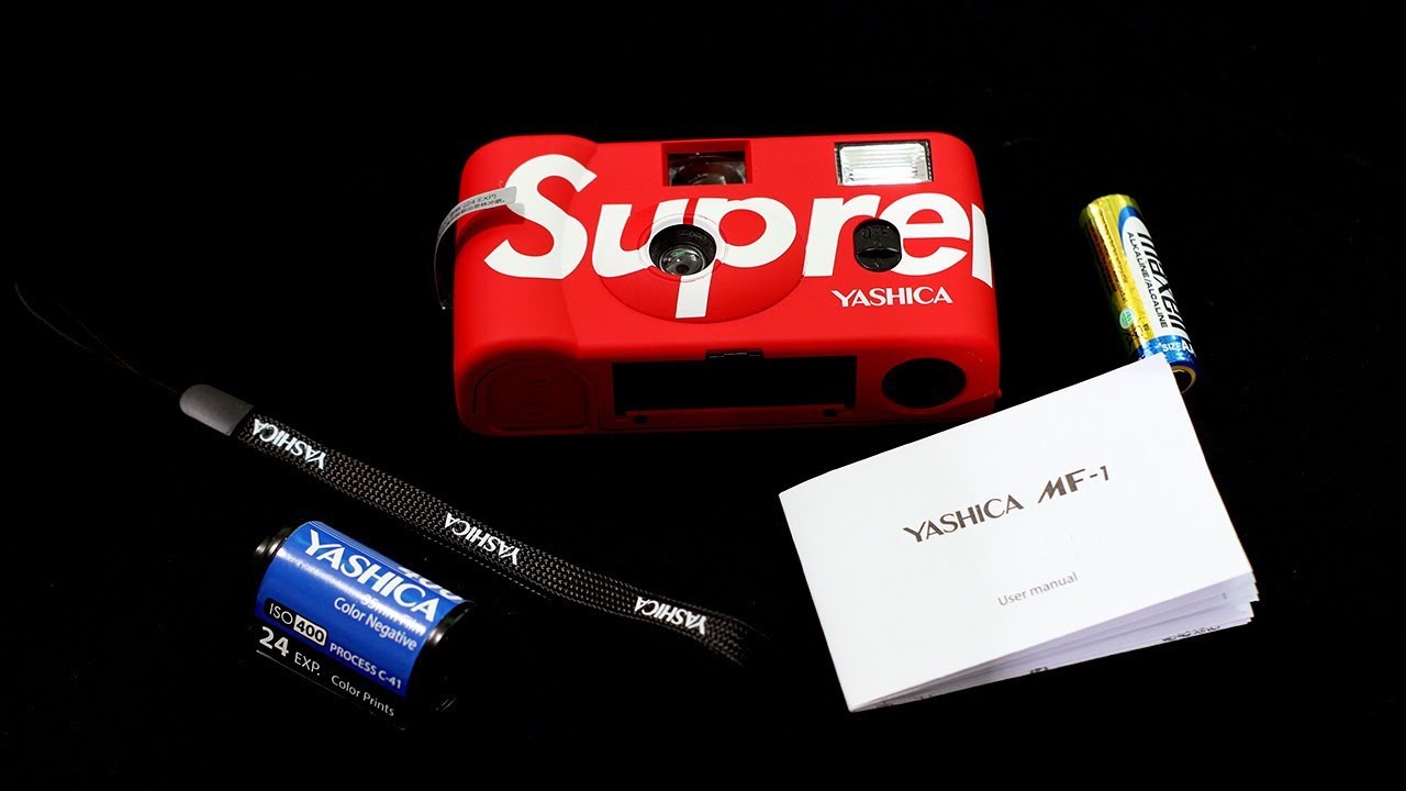 Supreme Yashica MF1 Unboxing and Sample Images - YouTube