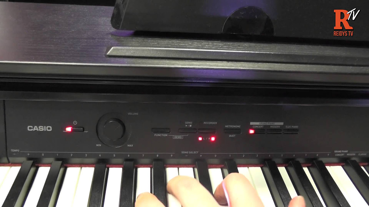 Casio PX-750 Demo - YouTube