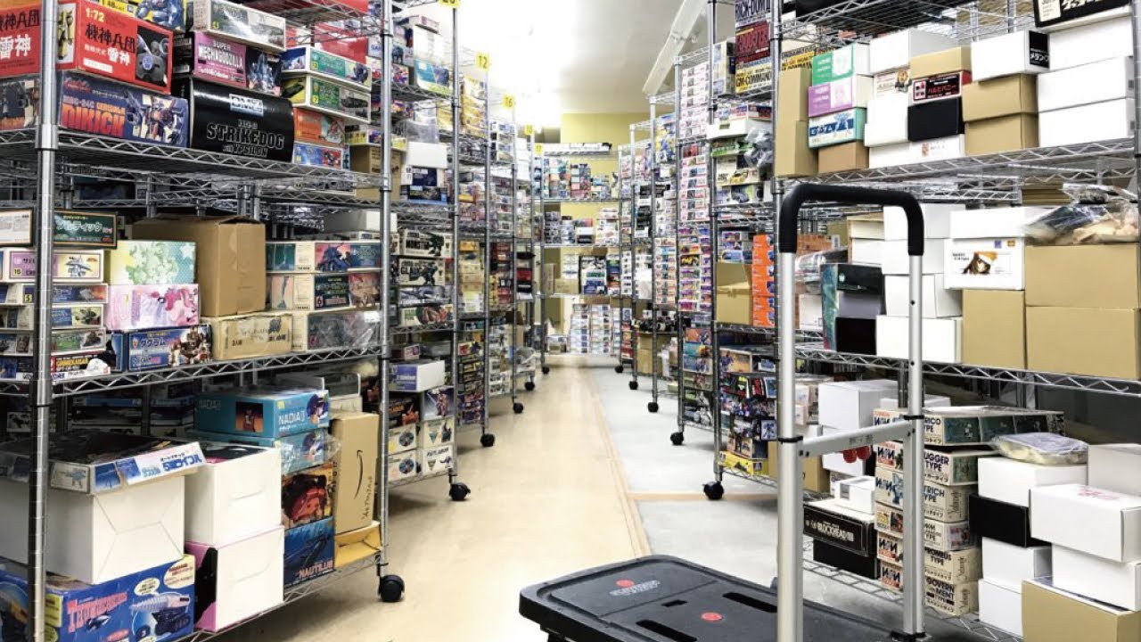 3000点を超えるプラモデルやフィギュア、ガレージキットの出張買取に
